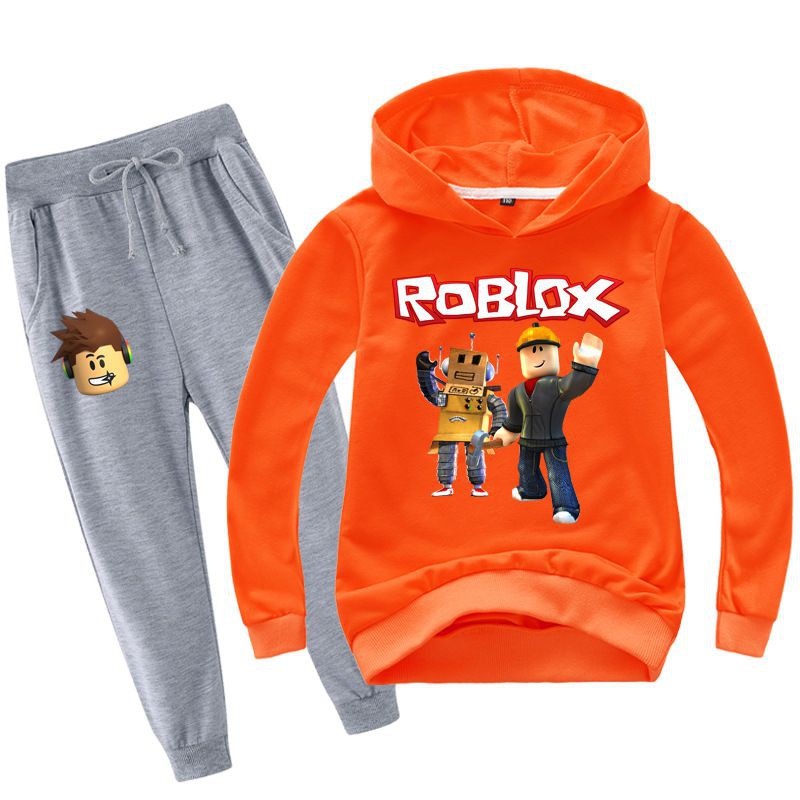 Bộ Áo Hoodie + Quần Dài Thể Thao Cho Bé Trai
