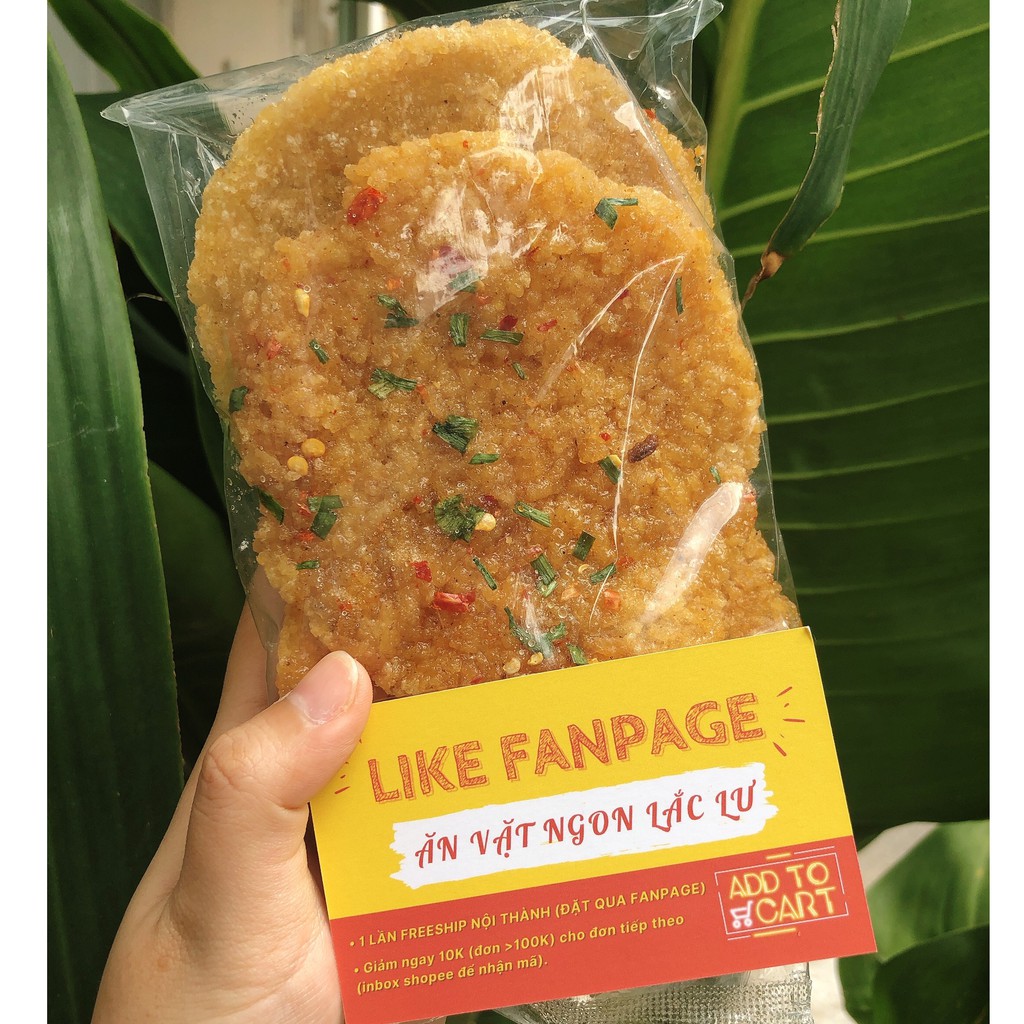 [Mã 267FMCGSALE giảm 8% đơn 500K] Set 10 bịch cơm cháy mắm hành (mỗi bịch có 3 miếng)