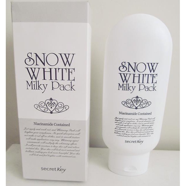 dưỡng trắng da body và mặt cao cấp snow white milky pack Hàn Quốc ( Hàng chính hãng-siêu rẻ)