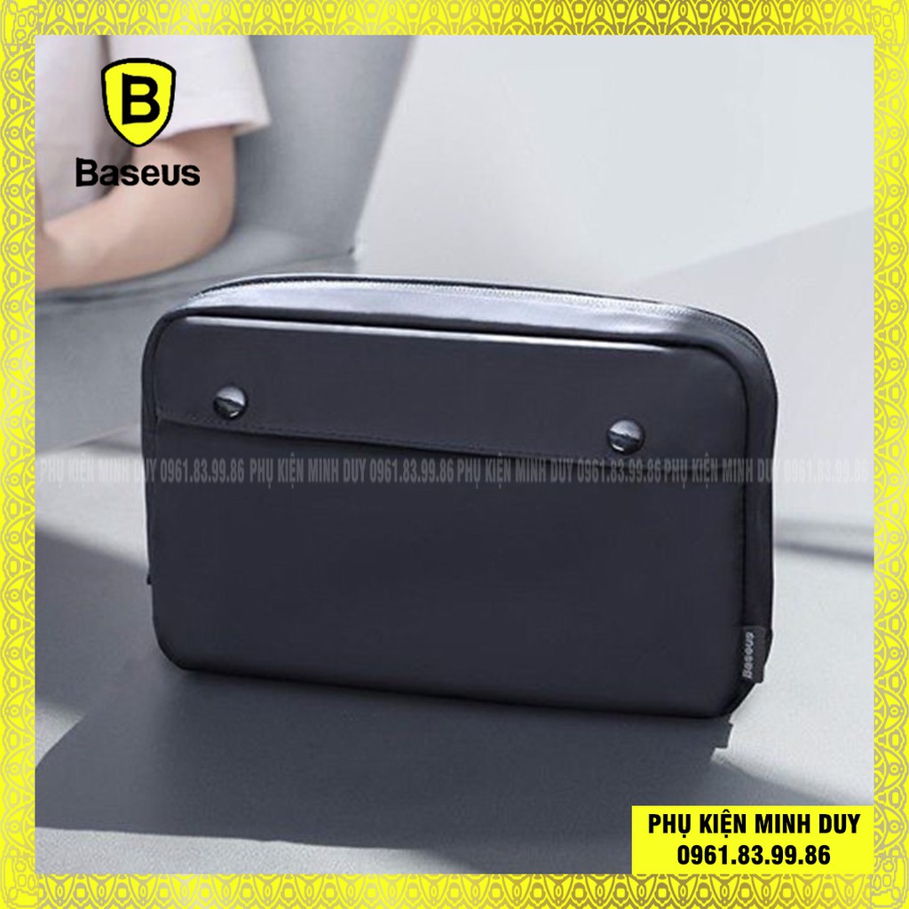 Túi đựng phụ kiện vải dù chống thấm nước Baseus Basics Series (Waterproof/ Dirt-resistant, Digital Device Storage Bag)