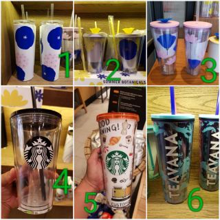 Ly starbucks mùa mới và cũ