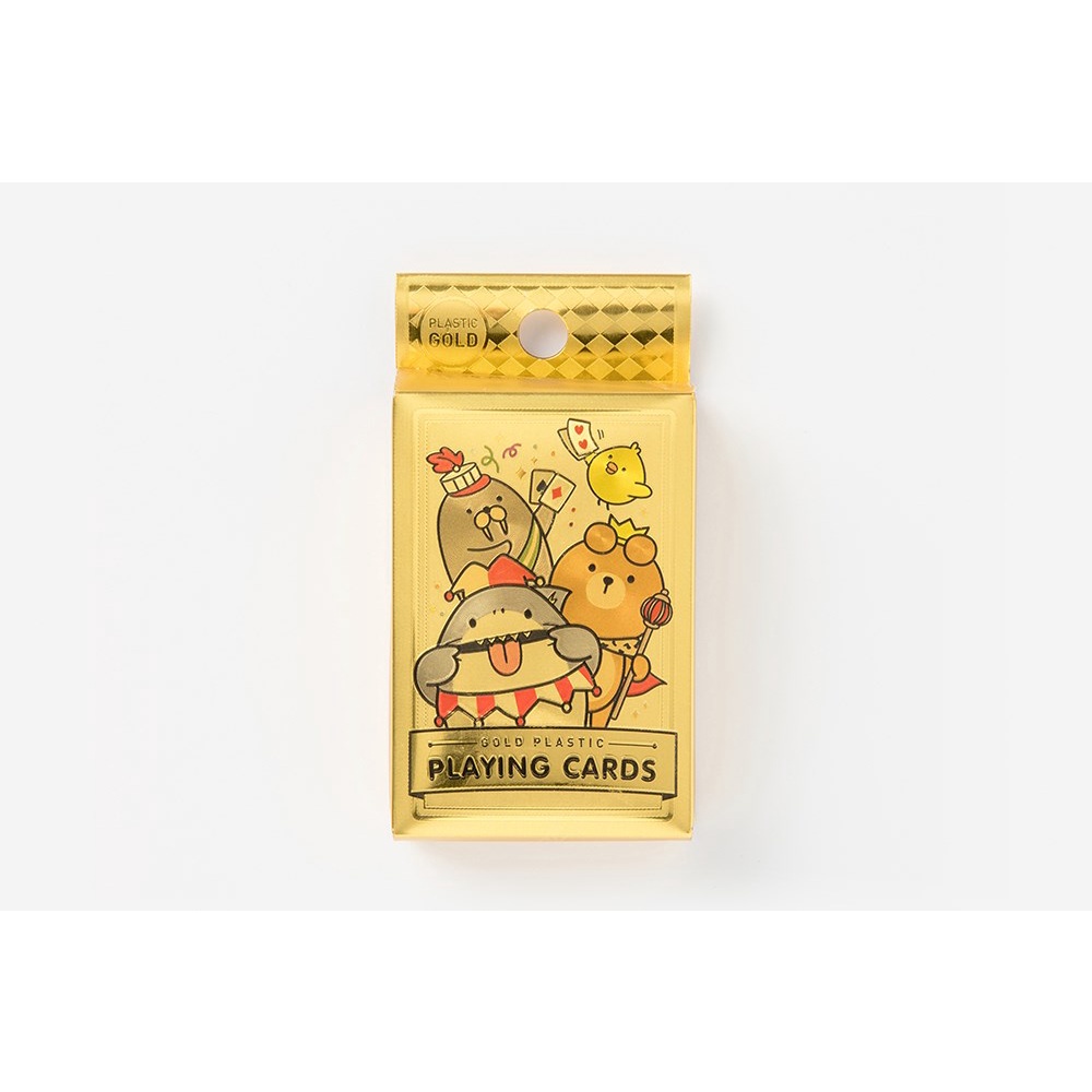 Bộ Bài ARTBOX Hàn Quốc Chơi Game Màu Vàng Sang Trọng