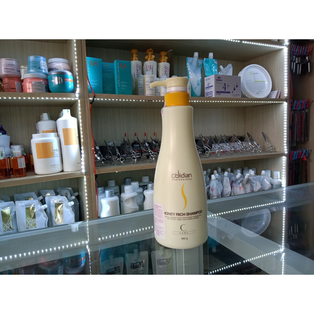 Dầu Gội Mật Ong Obsidian Honey Rich Shampoo 580ml