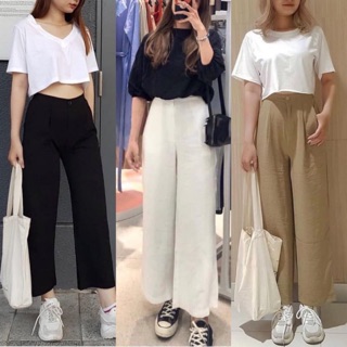 QUẦN CULOTTES XÔ LINEN