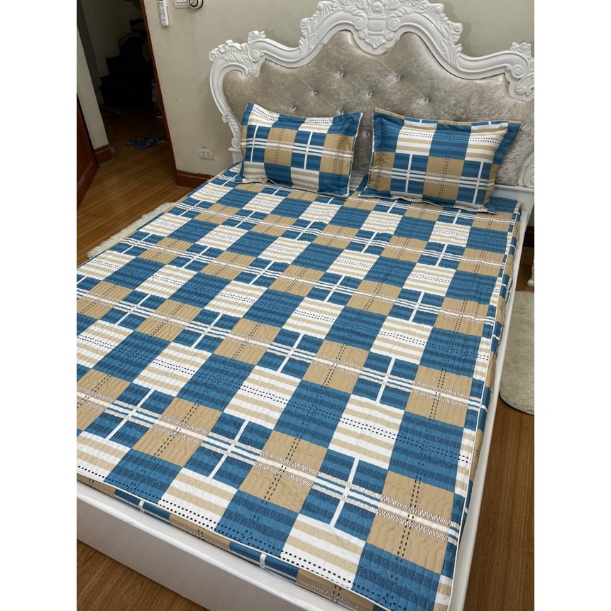 bộ ga trải giường bo chun 4 món Cotton hàn , drap giường cotton 100% dày dặn thoáng mát màu sắc đa dạng bắt mắt siêu hot