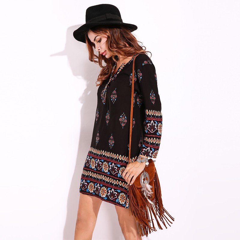 FREESHIP ĐƠN 99K_ Đầm đi biển in họa tiết hoa phong cách boho cho nữ | BigBuy360 - bigbuy360.vn