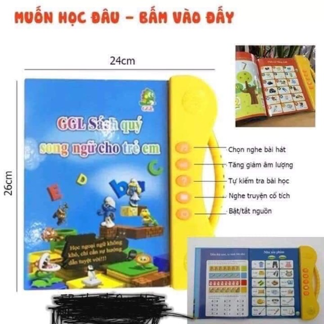 Sách học điện tử cho bé