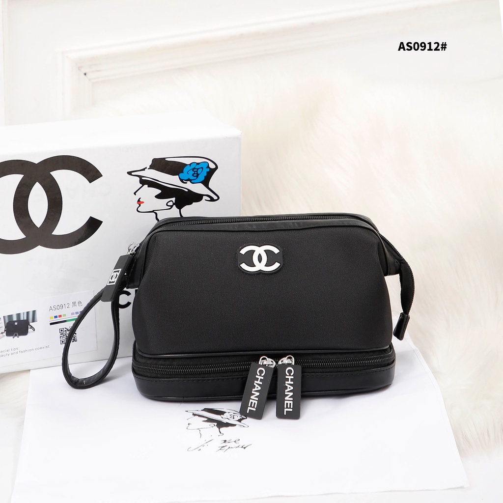 09 Túi Xách Tay Chanel Nhỏ Có Khóa Kéo AS0912