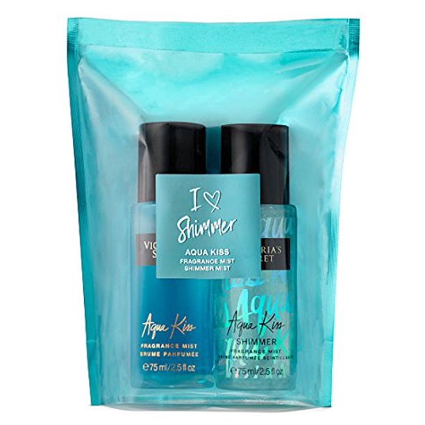 Set 2 Xịt thơm body Victoria’s Secret I Love Shimmer Gift Set  Hương thơm lãng mạng , quyến rũ , sâu sắc