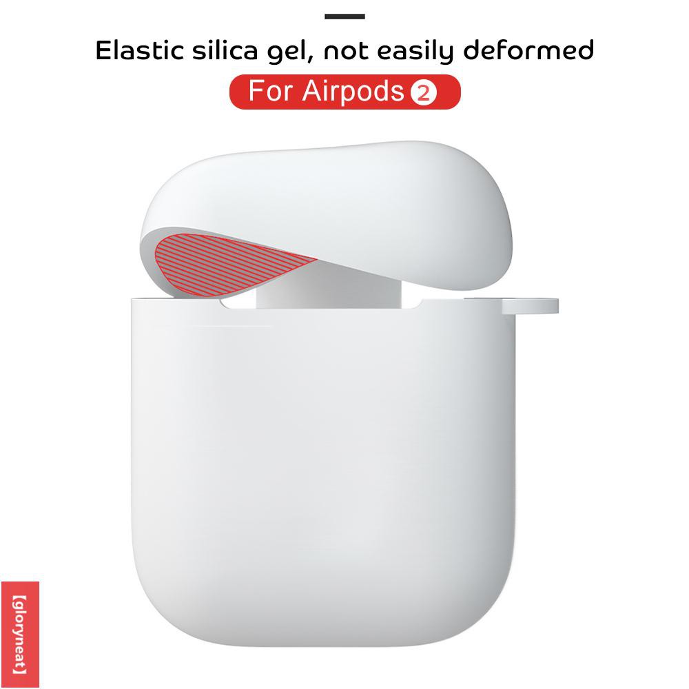 Ốp Bảo Vệ Hộp Đựng Tai Nghe Airpods 2 Silicon Thiết Kế Xinh Xắn | BigBuy360 - bigbuy360.vn