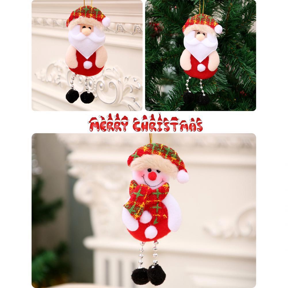 Phụ Kiện Treo Trang Trí Cây Thông Giáng Sinh Hình Ông Già Noel Tuần Lộc Giáng Sinh