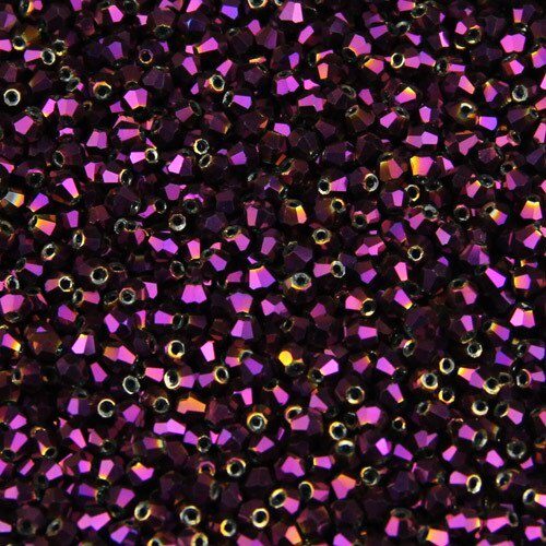 Set 200 Hạt Pha Lê Màu Sắc 3mm Làm Trang Sức Thủ Công