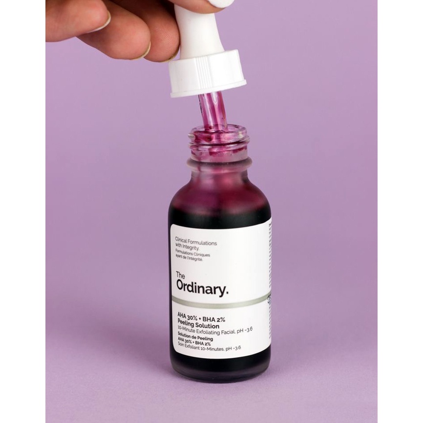 Tinh chất tẩy tế bào chết The Ordinary AHA 30% + BHA 2% Peeling Solution 30ml