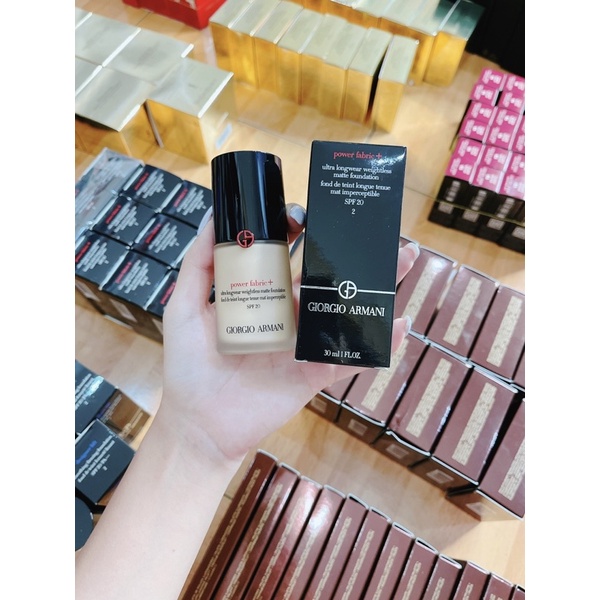 Kem nền Giorgio Armani Powew Fabric / Designer Lift.