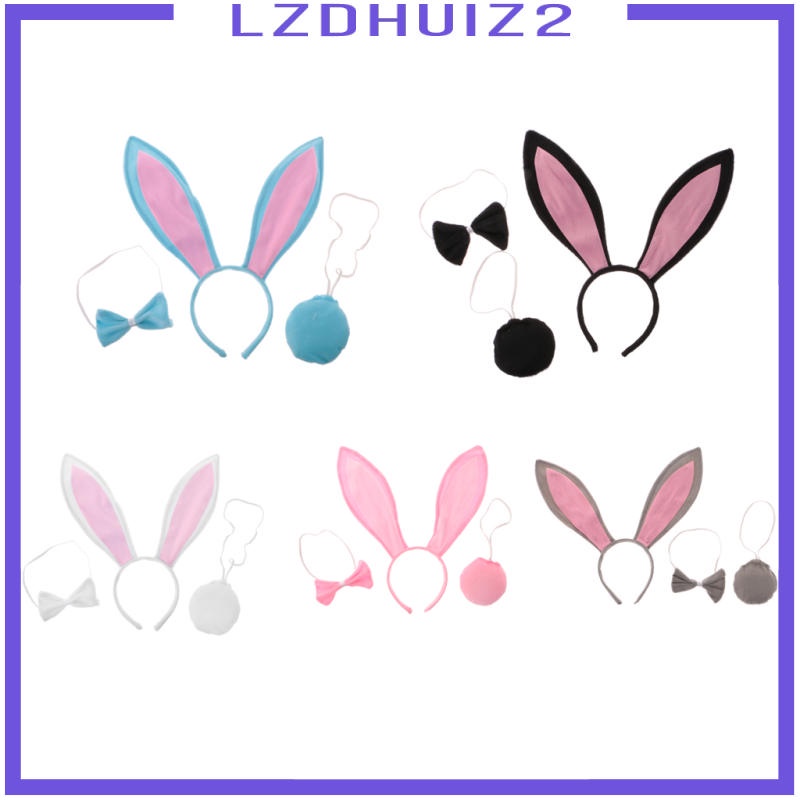 Băng đô tai thỏ hóa trang cho nữ