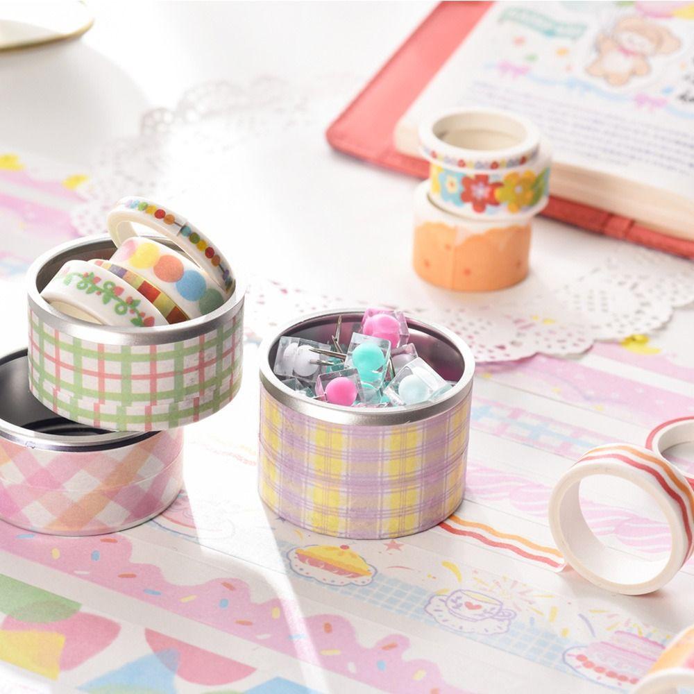 Bộ 20 Cuộn Băng Keo Dán Trang Trí Sổ Tay DIY Kiểu Vintage Đơn Giản LAYOR1