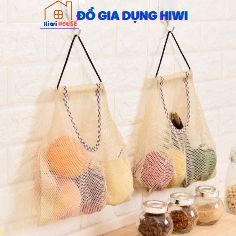 Túi treo hành, tỏi nhà bếp