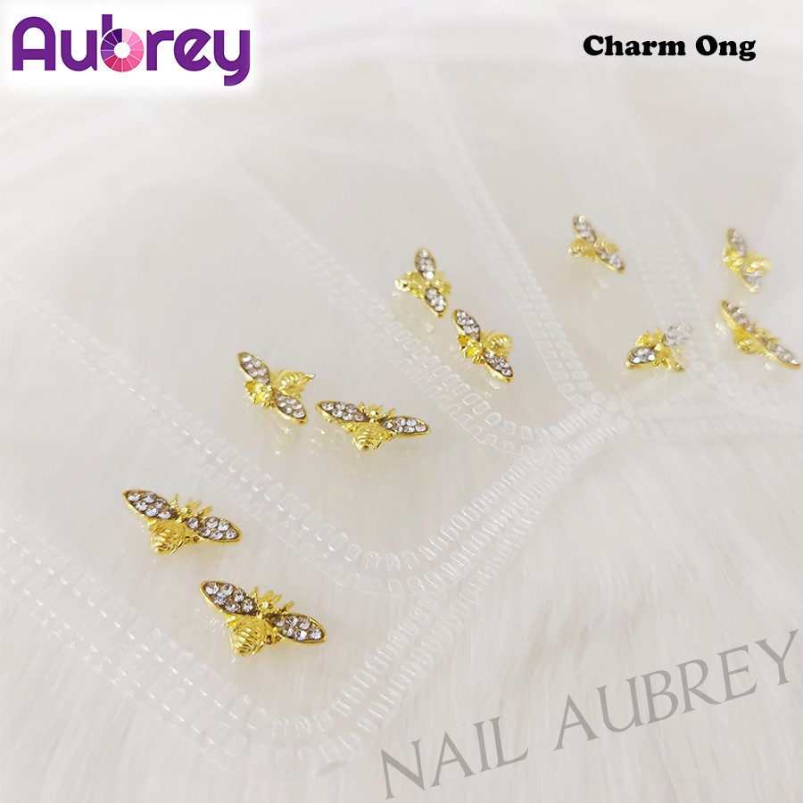 Charm Đá Hình Con Ong Vàng