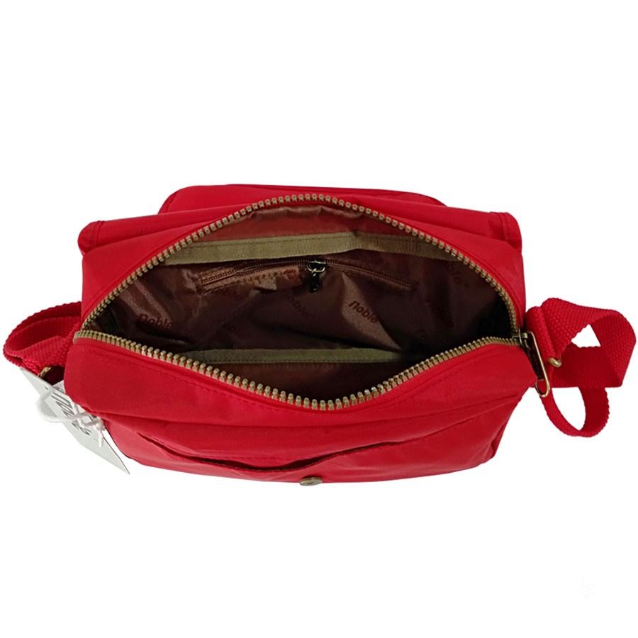 Túi xách đeo vai nữ chính hãng Noble Việt Nam, chất liệu vải dù chống nước, siêu bền, Mã: N415TRO, nhiều màu