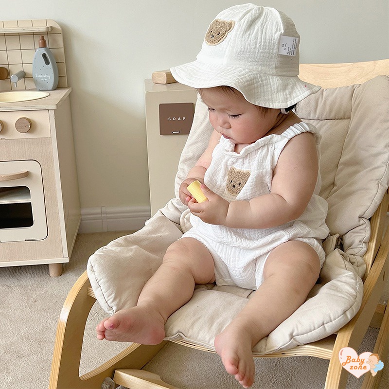 Bộ Áo Liền Quần Dễ Thương Cho Bé 0-3 Tuổi