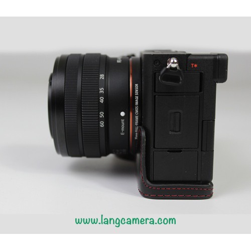 Bao Da Sony A7C - loại halfcase