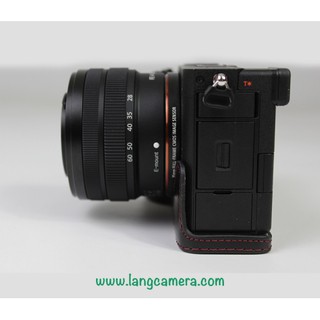 Bao Da Sony A7C - loại halfcase