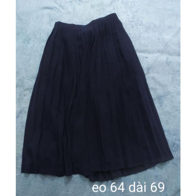 Chân váy 2hand xếp li, sz trên hình. v209