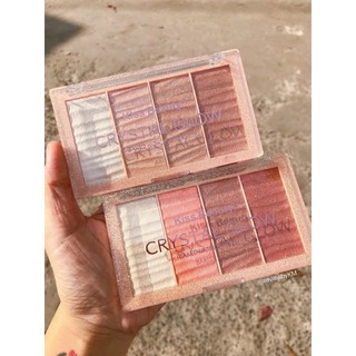 Phấn Bắt sáng má hồng ánh nhũ Crystal Glow