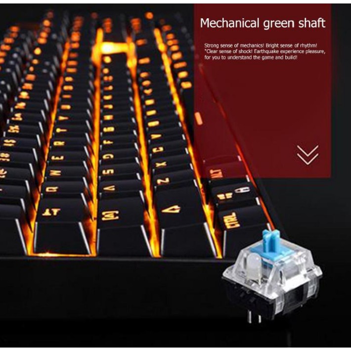 Bàn phím cơ Motospeed K86 Rainbow Gaming Keyboard