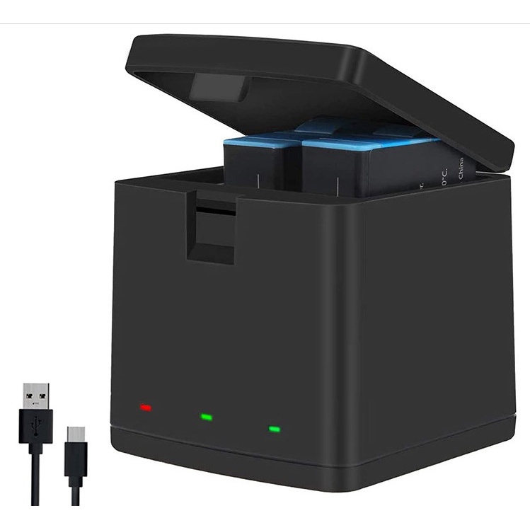 Pin sạc nhanh GoPro 9, Gopro 10, Gopro 5, Gopro 6, Gopro 7, Gopro 8 Battery pack, dung lượng 1800mAh