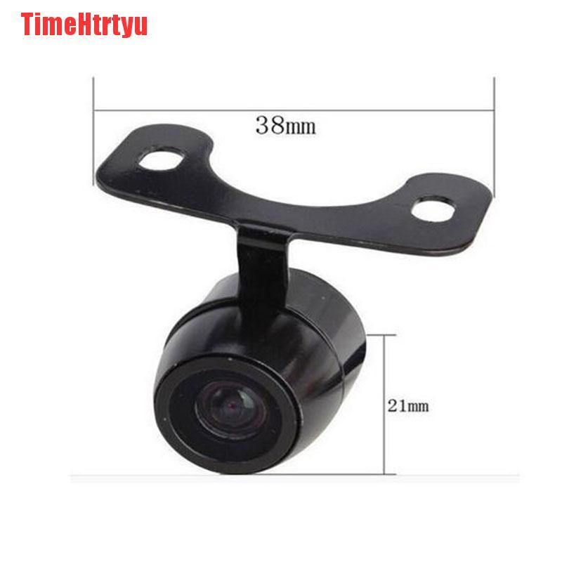 TimeHtrtyu 170° CMOS Mini Color Reverse Backup Car Front Rear View Camera Kit Night Vision