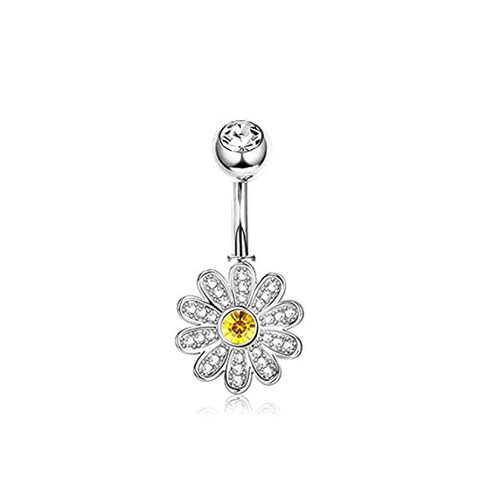 Khuyên Rốn Đính Đá Zircon Gợi Cảm Cho Nữ