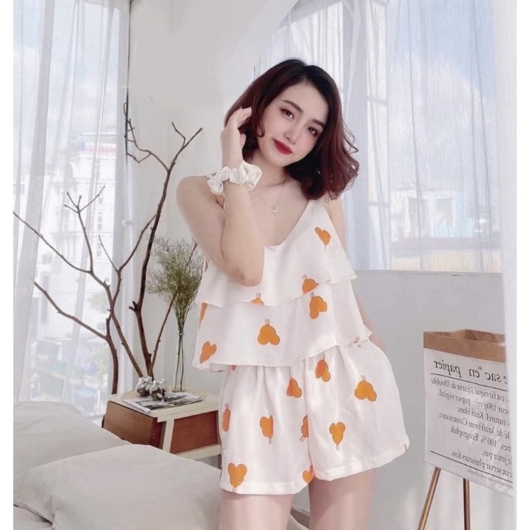 Rập giấy đồ bộ mặc nhà nữ A07(rập giấy không phải quần áo)