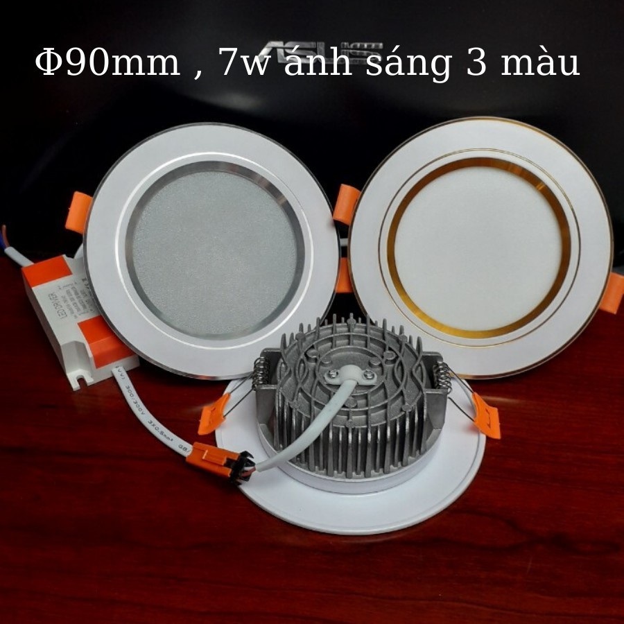 Đèn led âm trần đế đúc,đế tản 7w cao cấp | BigBuy360 - bigbuy360.vn