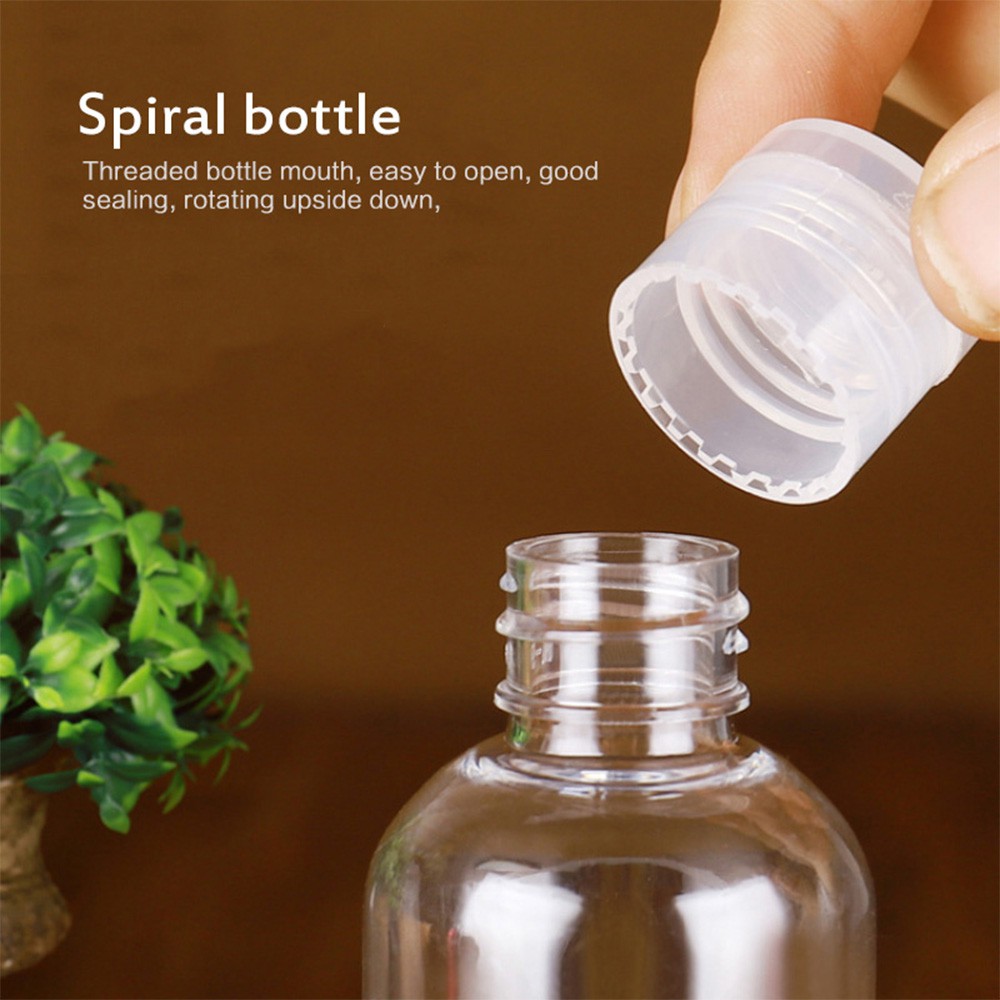 Bộ 1/3/5 chai chiết nhựa trong suốt đựng mỹ phẩm 5-100ml | BigBuy360 - bigbuy360.vn