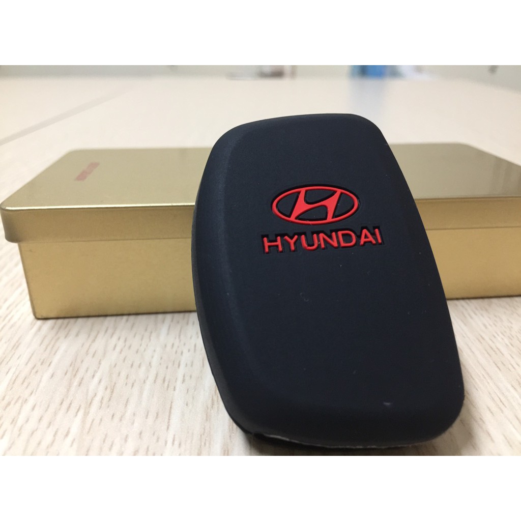ốp chìa khóa chống nước xe hyundai i10 ốp silicon bản thiếu và bản đủ