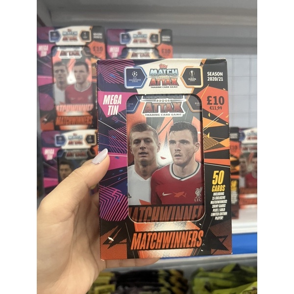Hộp Thẻ Lớn  Match Attax Champions League Mùa 20/21