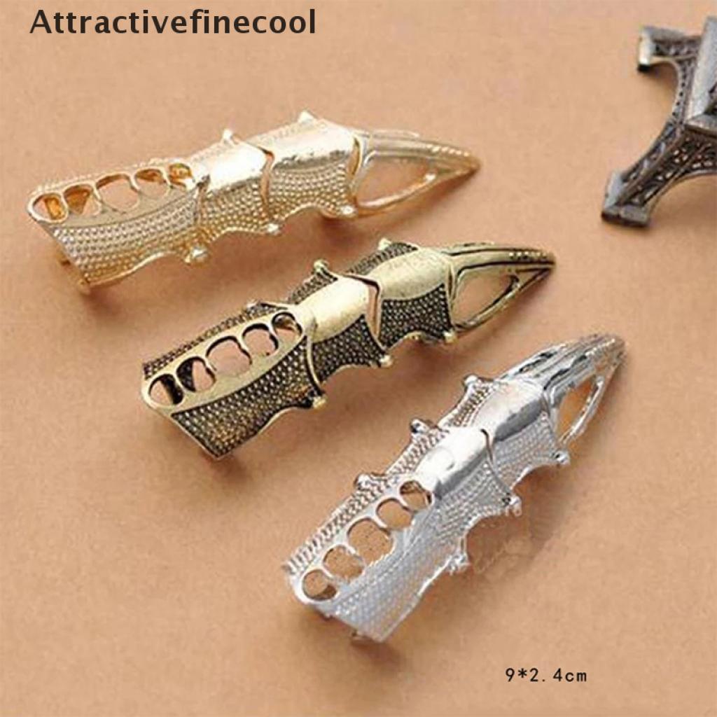 Nhẫn Đeo Khớp Ngón Tay Phong Cách Gothic Punk Cổ Điển Dành Cho Nam Và Nữ