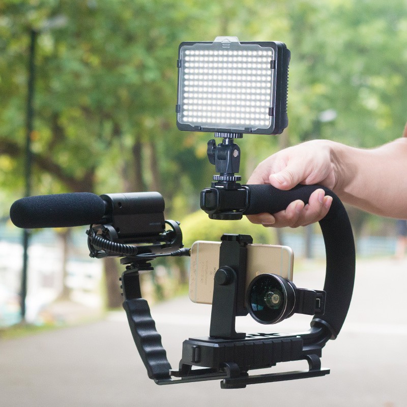 Khung đỡ quay phim chữ C cho camera (Mount handle)