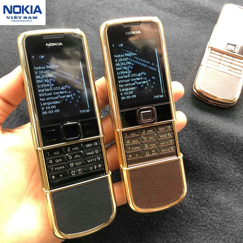 Điện Thoại Nokia 8800 Rose gold Main C Mới 100%