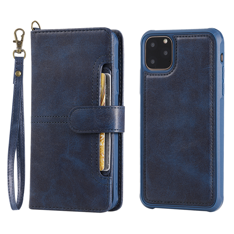 Bao da điện thoại nắp lật từ tính có ngăn thẻ cao cấp thích hợp cho iPhone 14 Plus 11 Pro Xs Max Xr 8 7 6 6s Plus SE 2020