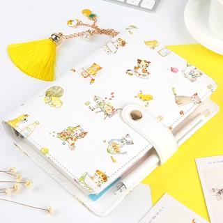 (10-13/10 NHẬP ALITSHOP GIẢM 5%) Tặng sticker trang trí- Trọn bộ set sổ tay sổ còng planner đáng yêu kèm phụ kiện
