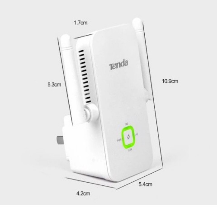 [Mã ELFLASH5 giảm 20K đơn 50K] Kích wifi Tenda A301 , tốc độ 300Mbps , 2 anten mạnh mẽ , bảo hành chính hãng