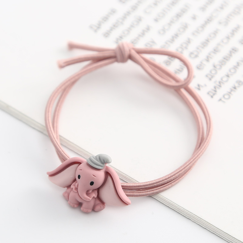 Dây Cột Tóc Co Dãn In Hình Voi Dumbo Jp5