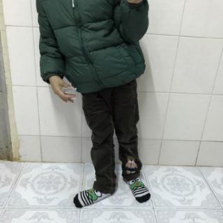 Áo khoác phao lót lông cừu