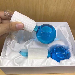 Cặp Cầu Băng Lạnh Massage Mặt Cầu Mát Xa Mặt Mát Lạnh Se Khít Lỗ Chân Lông chăm sóc da chuyên sâu