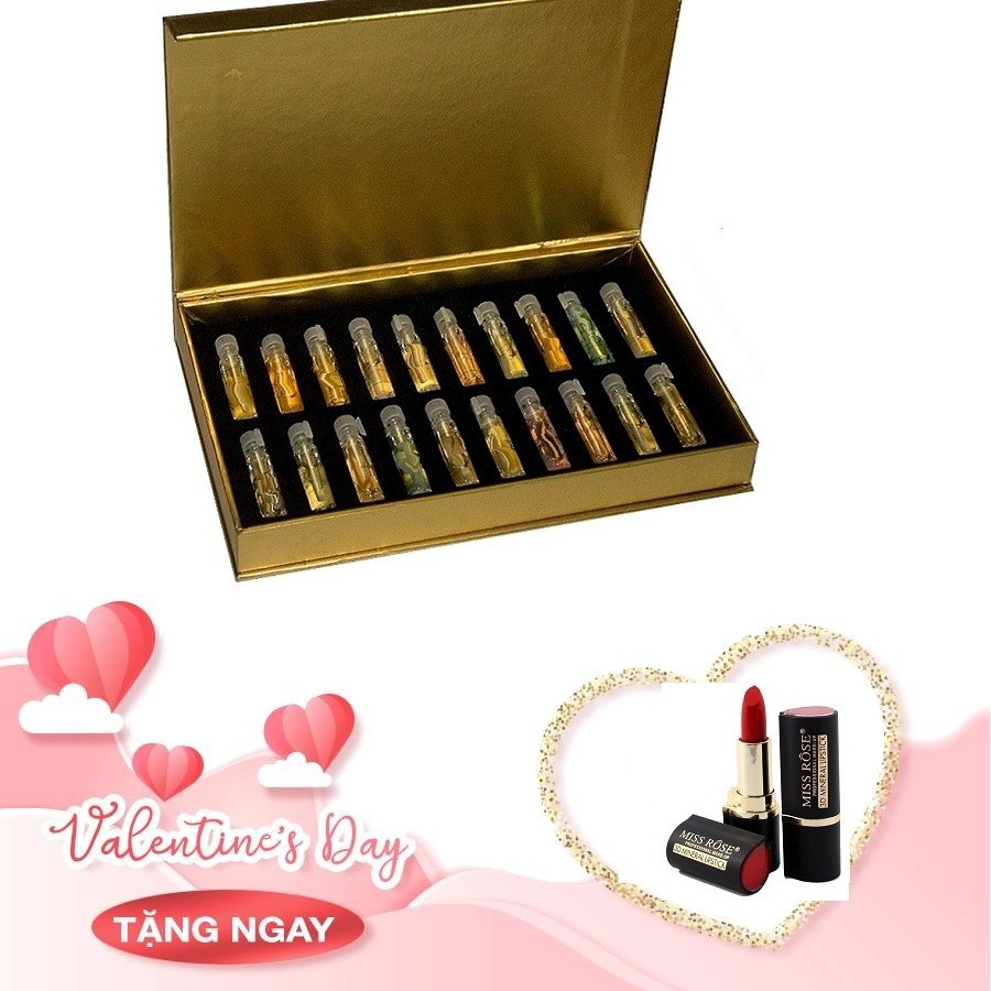 Bộ Test 20 Chai Chiết Nước Hoa Pháp - Tặng Kèm Son Chính Hãng MissRose