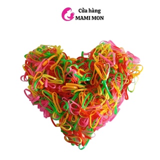 Thun cột tóc cho bé cho mẹ nhiều màu ngẫu nhiên