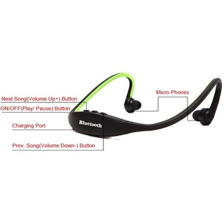 Tai Nghe Bluetooth 3.0 S9 Thể Thao Có Microphone
