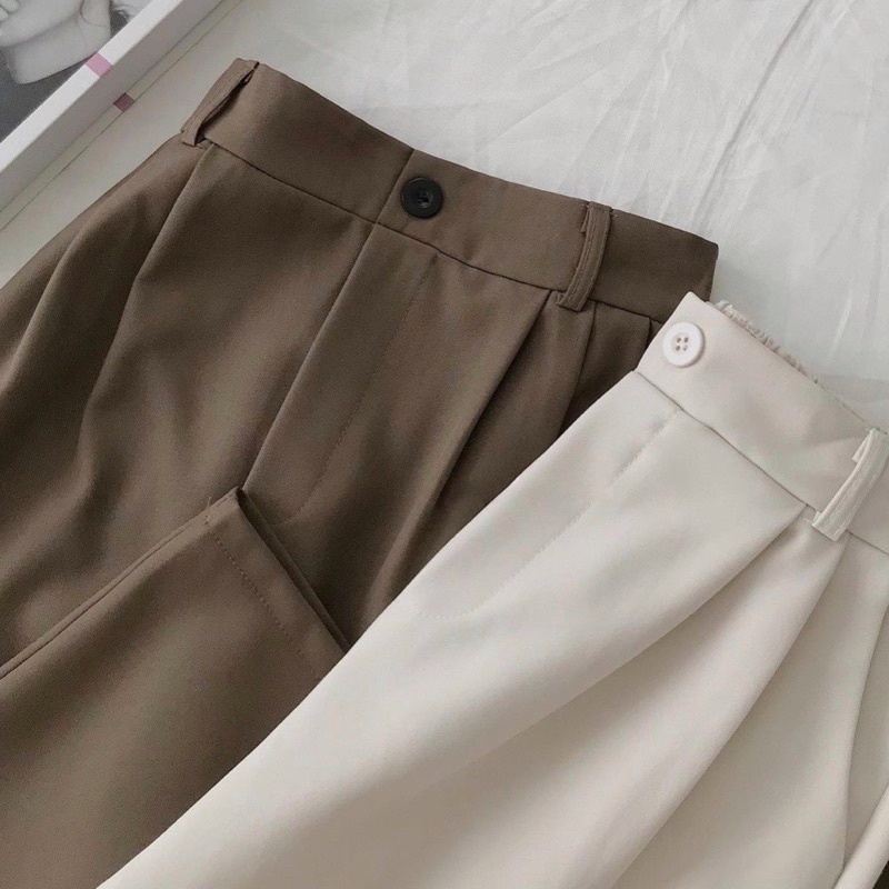 Quần Tây Lưng Cao TIPI Phong Cách Hàn Quốc - 84unisex